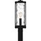 Quoizel Balchier Outdoor Post 1 Light Matte Black BCR9007MBK - alternate 4